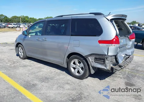 2012 Toyota Sienna Le V6 8 Passenger from USA, damaged, VIN 5TDKK3DC6CS189747